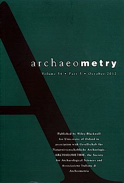 Buchcover Archaeometry